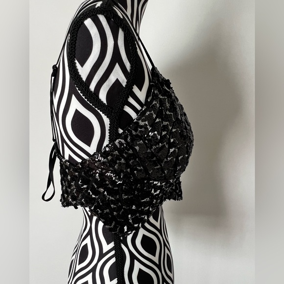 NWT Free People Night Shine Sequin Brami - Picture 10 of 12